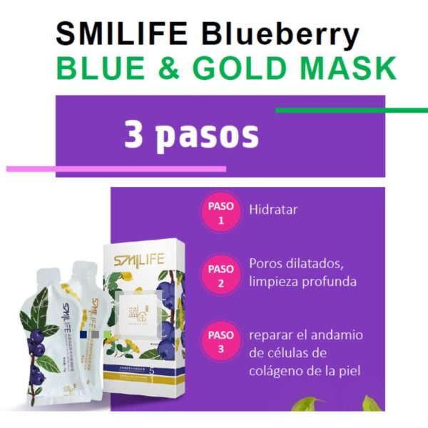 mascarilla facial smilife witch hazel oil control bubble mask - Imagen 4